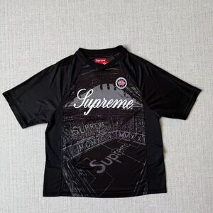 Supreme Black Urban Graphic Tee